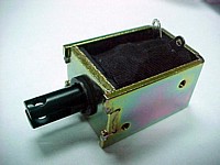 Linear Pull Solenoid, O shape Open frame solenoid SDO-0837L pic