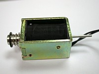 Linear Push Solenoid, O shape Open frame solenoid SDO-0837S pic